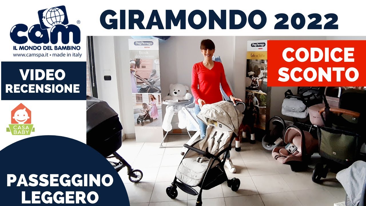 CAM GIRAMONDO PASSEGGINO 2022: VIDEO TUTORIAL E CODICE SCONTO