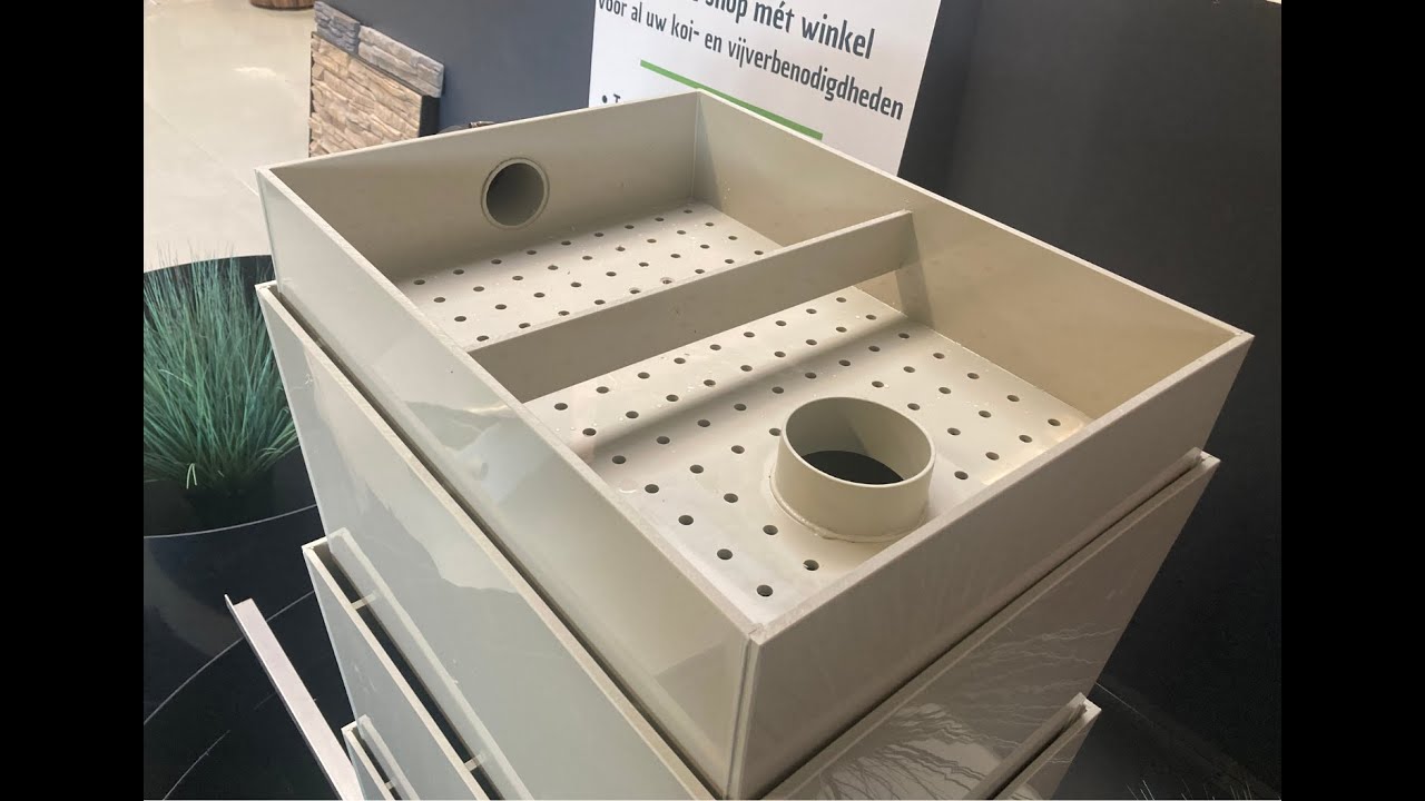 De werking en installatie van een Trickle filter uitgelicht bij TOP Koistore
