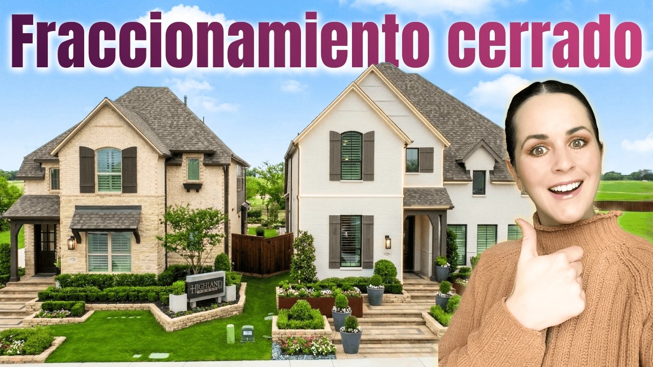 ¡Estas casas en fraccionamiento cerrado al norte de Dallas te van a sorprender!