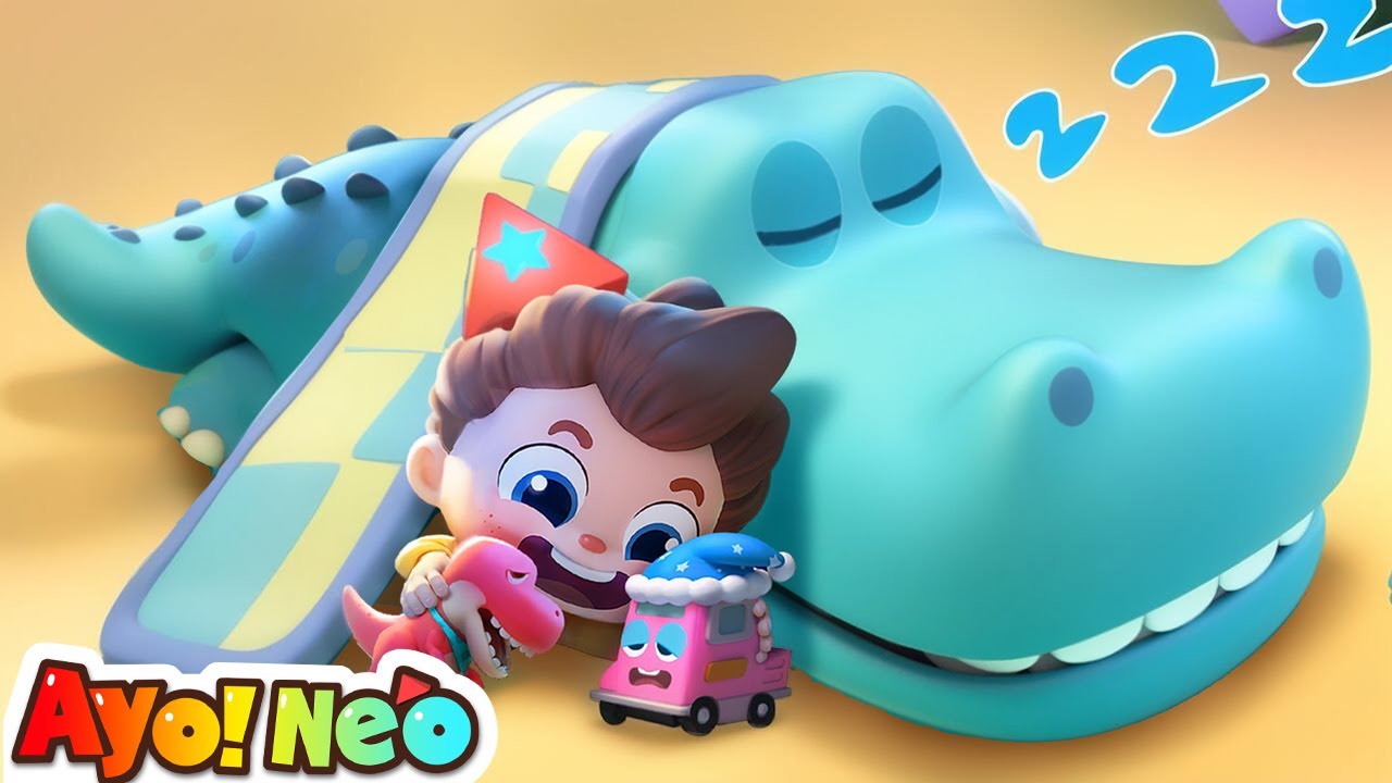 Neo Tidak Mau Tidur😴 | Lagu Kebiasaan Baik | Lagu Lucu | Ayo！Neo | Yes！Neo Bahasa Indonesia