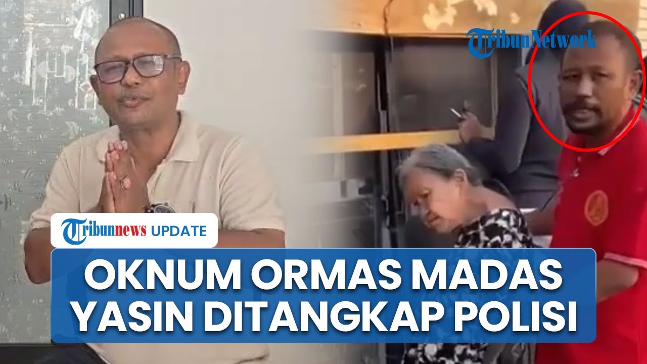 Sempat Buronan, Yasin Oknum Ormas Madas Tersangka Pengusiran Paksa Nenek Elina Ditangkap Polda Jatim