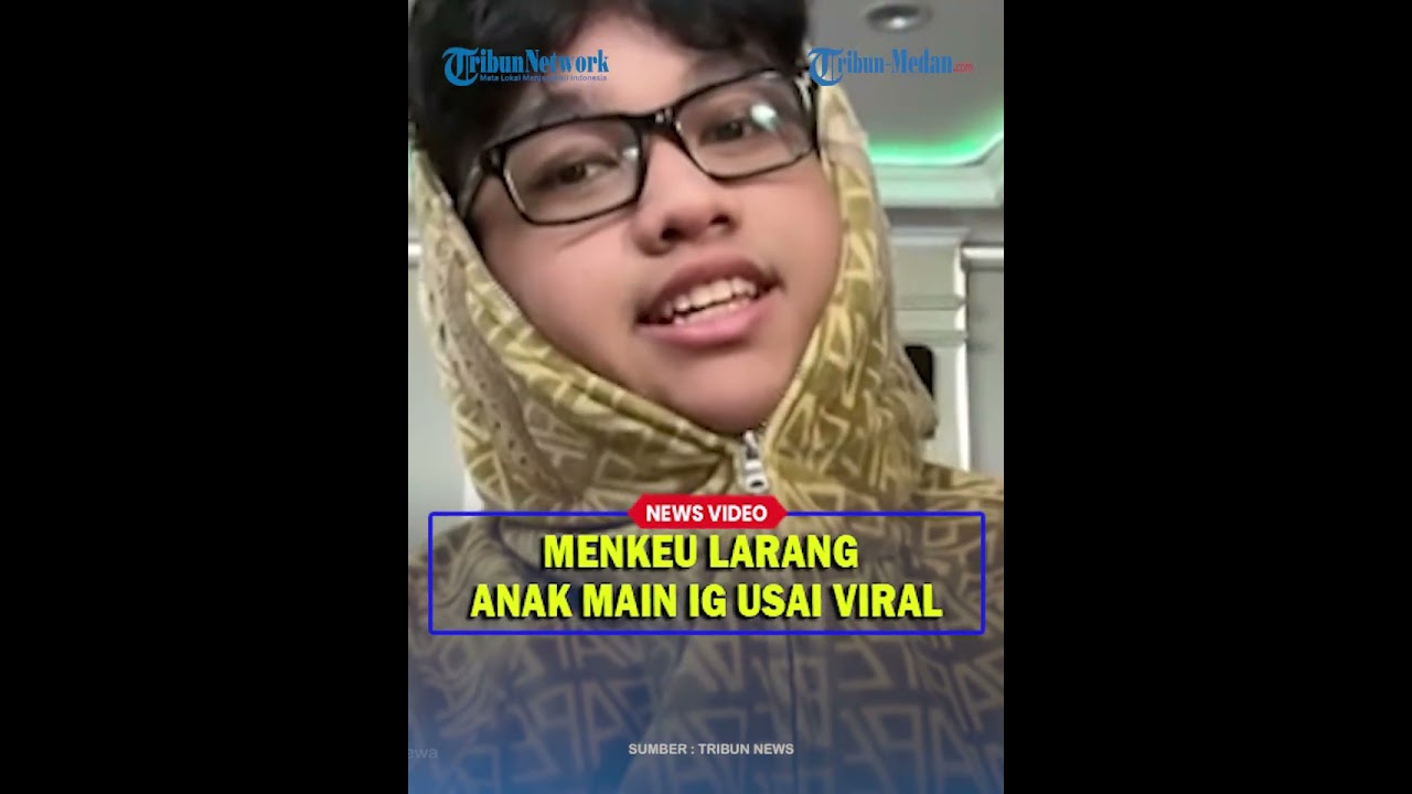 MENKEU LARANG Anak Main Instagram Usai Sebut Sri Mulyani Agen CIA