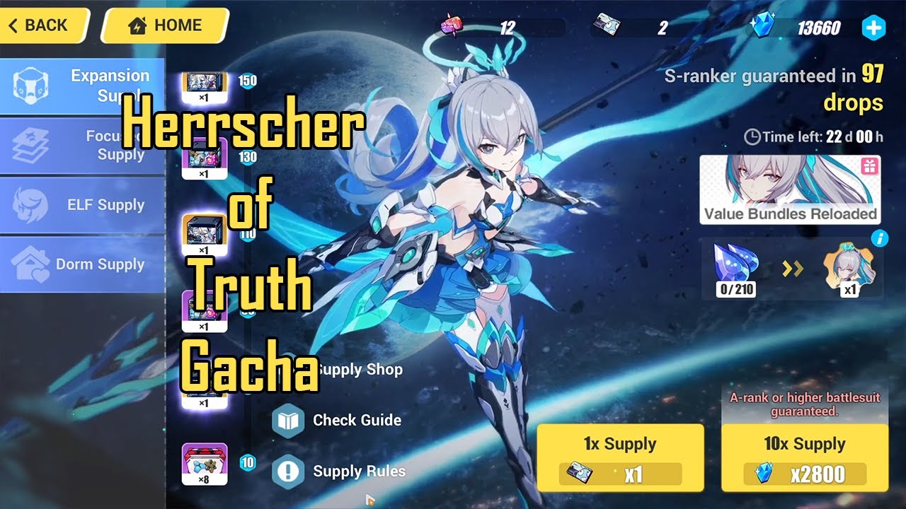 [Honkai Impact3] Herrscher of Truth Gear and Valkyrie Pulls (6.3)