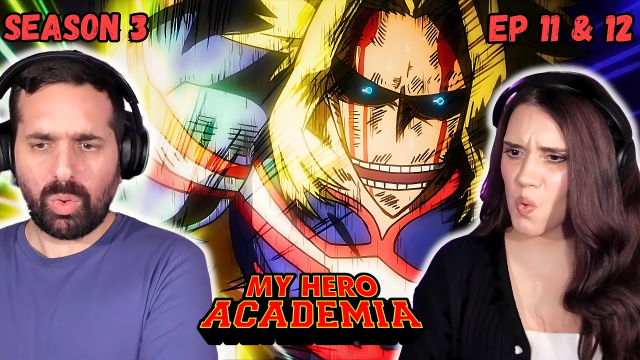 UNITED STATES OF SMASH | My Hero Academia Season 3 Episodes 11 & 12 | First Time Watching