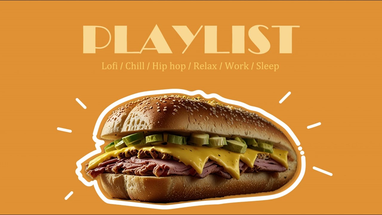 Cuban Sandwich & Sunset Lo fi🥪Lofi／Chill／Hip hop／Relax／Work／Sleep