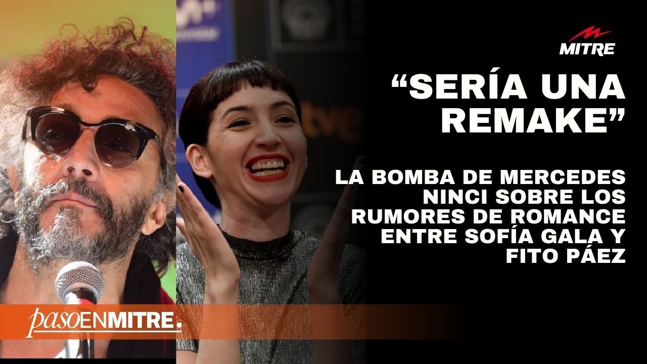 La bomba de Ninci sobre los rumores de romance entre Sofía Gala y Fito Páez: “Sería una remake”