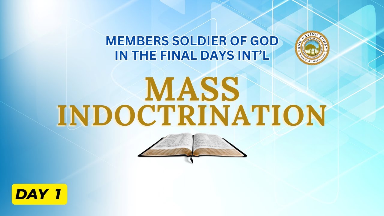 MSGFDI Mass Indoctrination | Day 1 - August 12, 2024 at 7PM