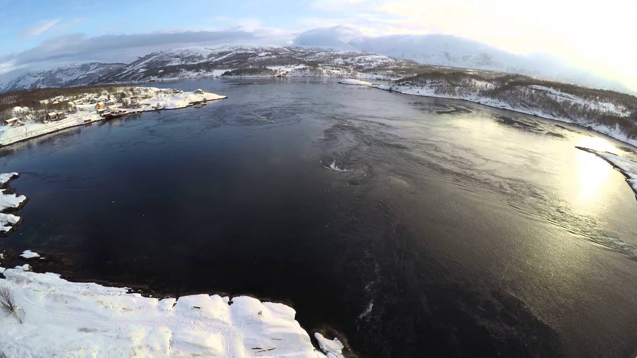 Timelapse of Saltstraumen, Norway - Maelstrom in 4K
