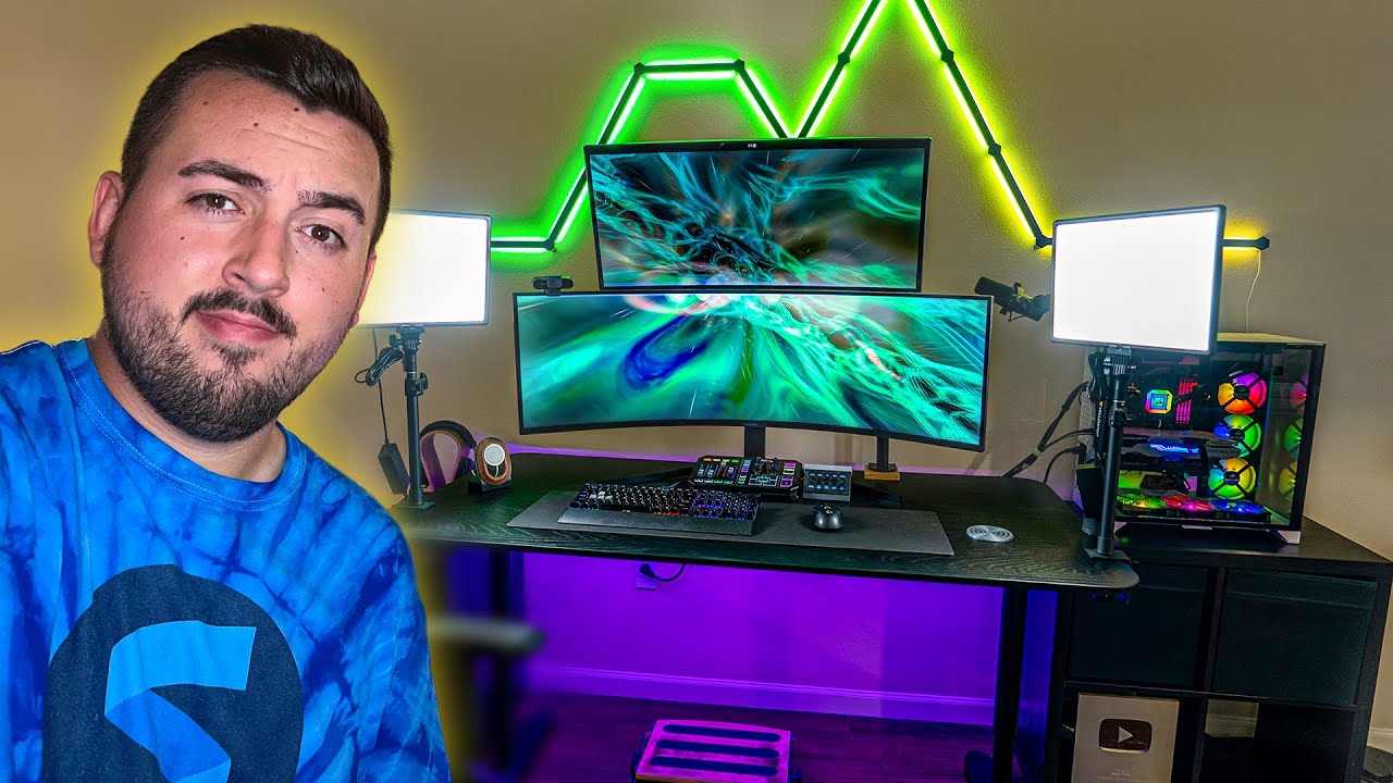 Pimping My Setup - Nanoleaf, Cable Management & More!