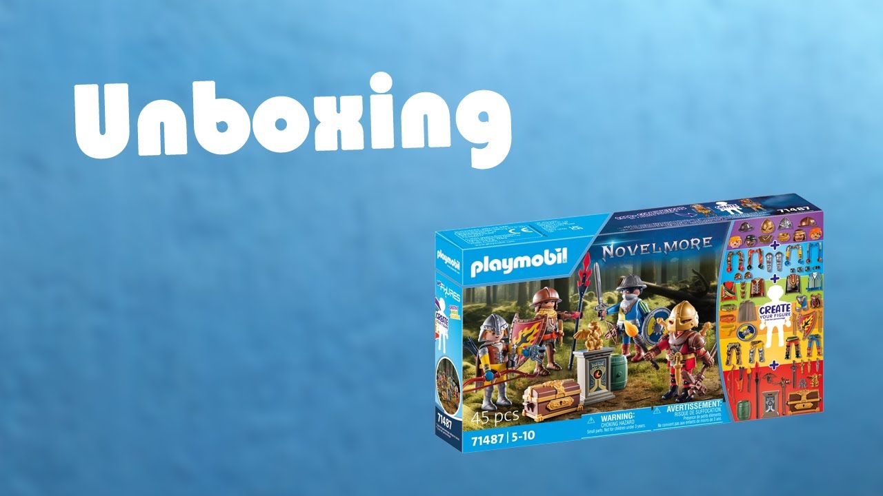 Playmobil 71487 | My figures Caballeros de Novelmore | Unboxing | Review | Novelmore | Knights