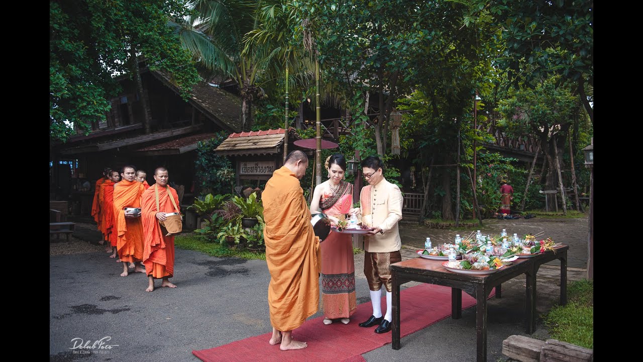งานแต่งงานล้านนา บ้านม่อนฝ้าย ฉบับเต็ม FULL VDO