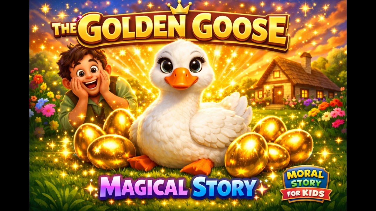 The Golden Goose | Bedtime Moral Story for Kids in English | Animated Cartoon  | 2026 Latest
