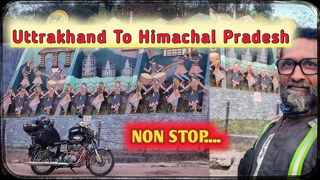 Uttrakhand To Himachal Pradesh Non Stop Ride | Royal Enfield 500cc  #uttarakhand#himachal#livenews 
