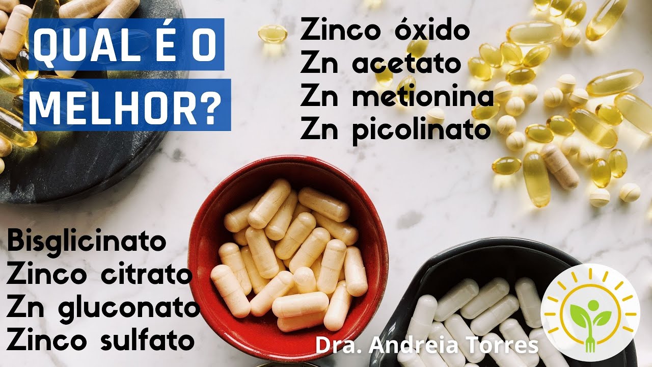 SUPLEMENTA&Ccedil;&Atilde;O DE ZINCO | APRENDA NUTRI&Ccedil;&Atilde;O