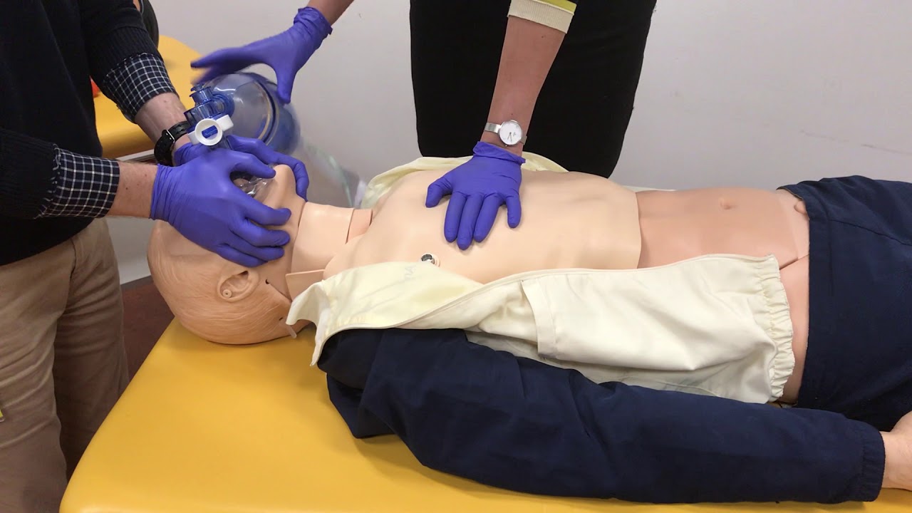 The 'four hands CPR technique'