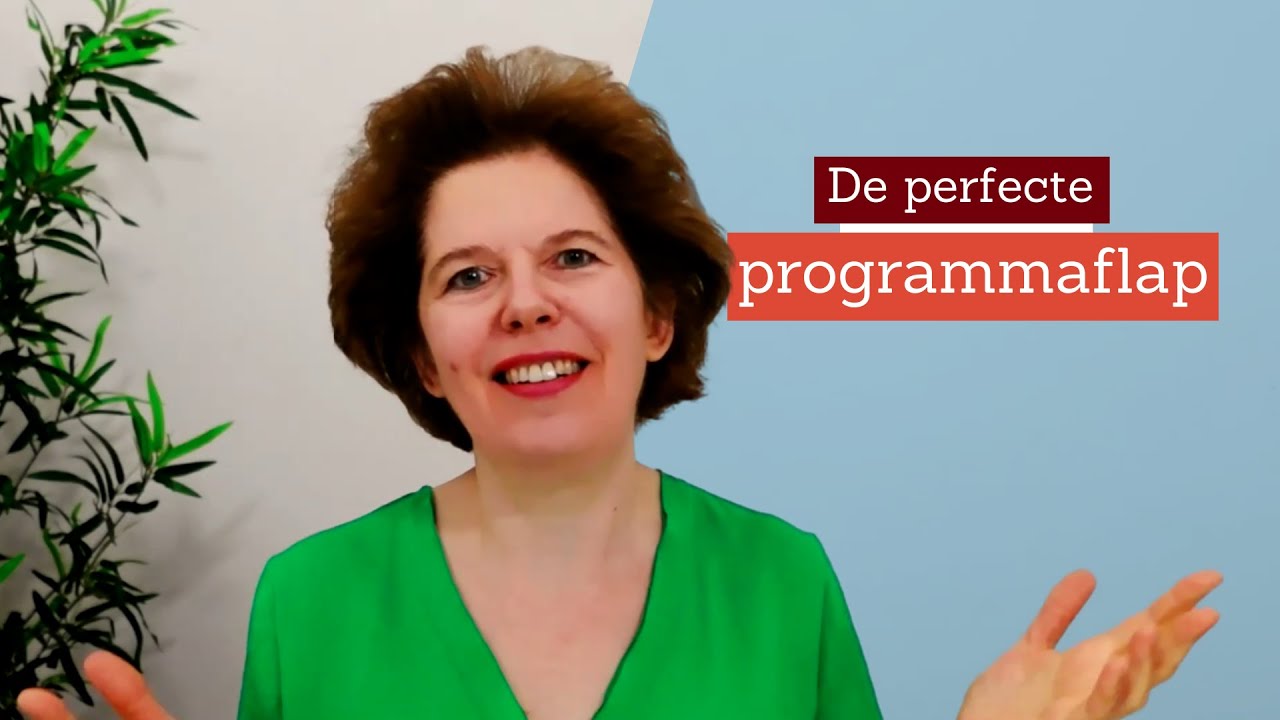 De Perfecte Programmaflap
