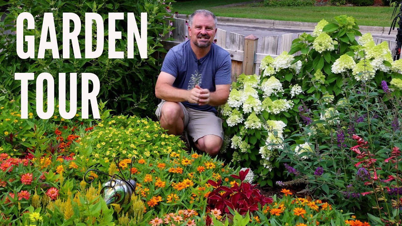 July Garden Tour - Amazing New Hosta, Agastache, Crinum Lily, Joe Pye Weed, Pollinator Garden