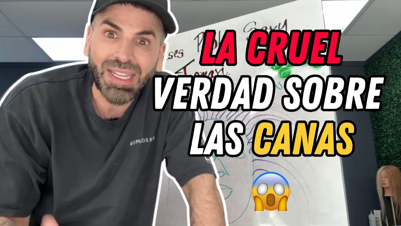 HABLEMOS DE LAS CANAS SIN DRAMA