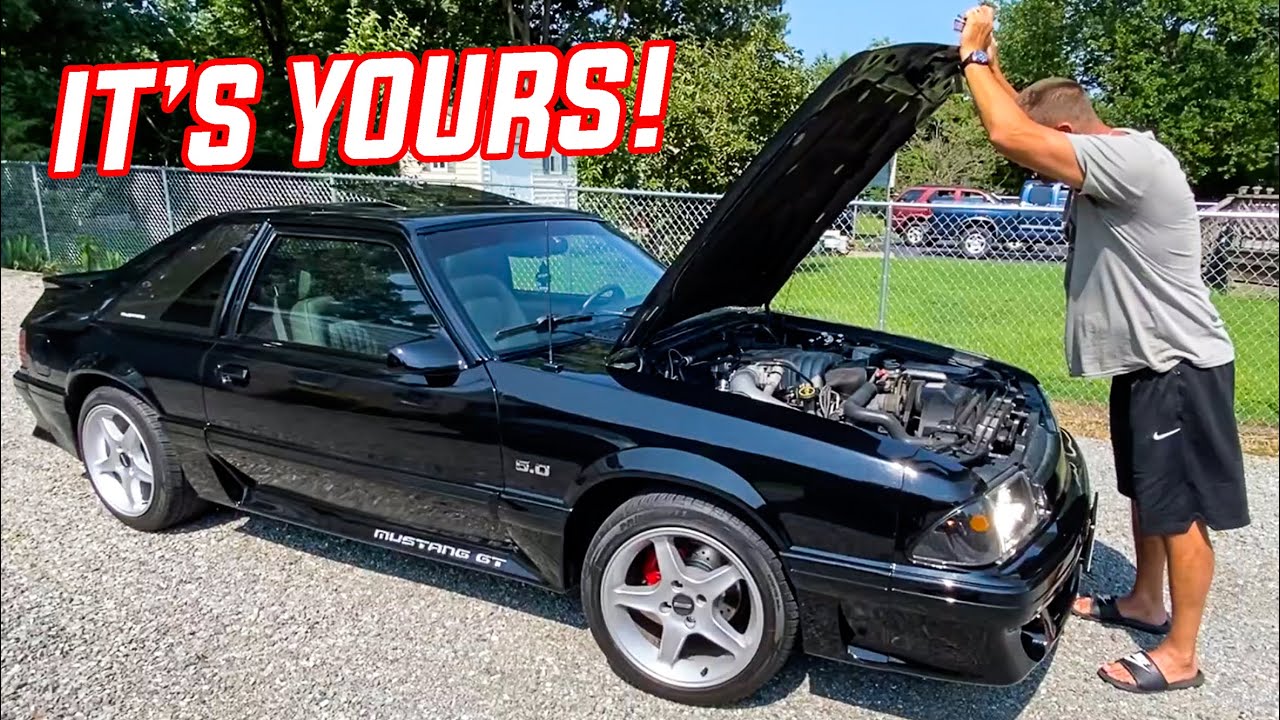 Surprising My Dad With a Low Mileage Foxbody Mustang GT!
