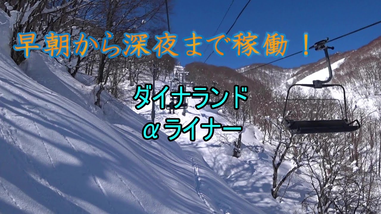 【早朝から深夜まで稼働！】ダイナランド　αライナー