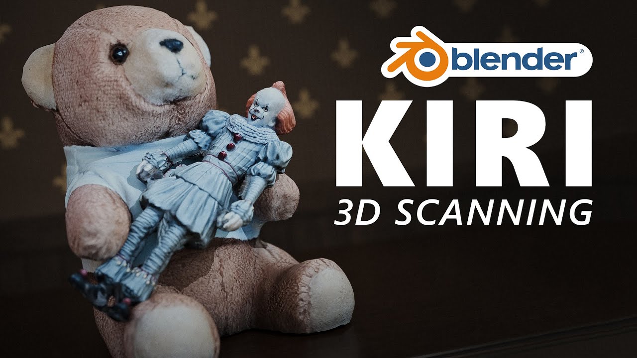 Blender Tutorial - 3D Scanning with KIRI Engine!