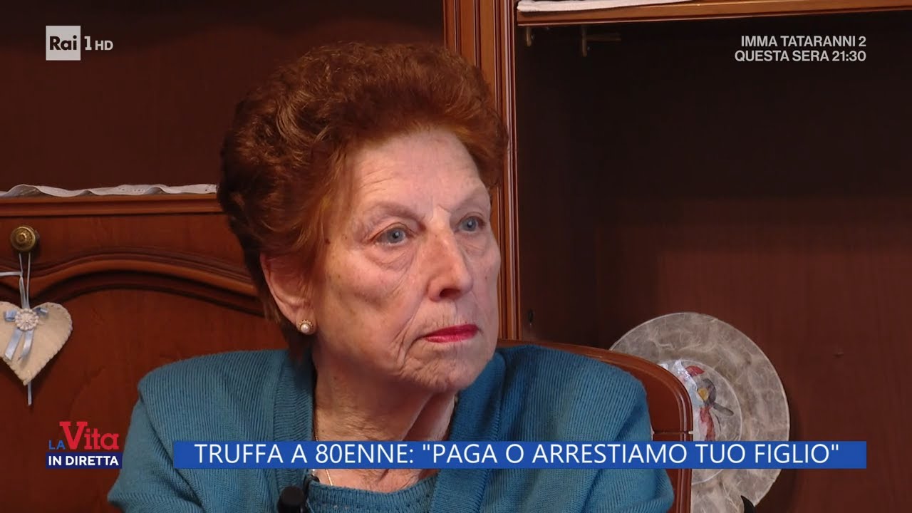 Truffa a 80enne: 