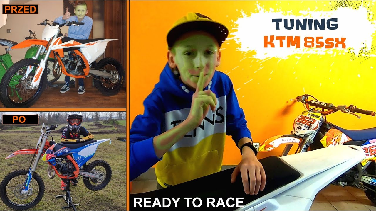 Najbardziej widoczny tuning KTM 85sx