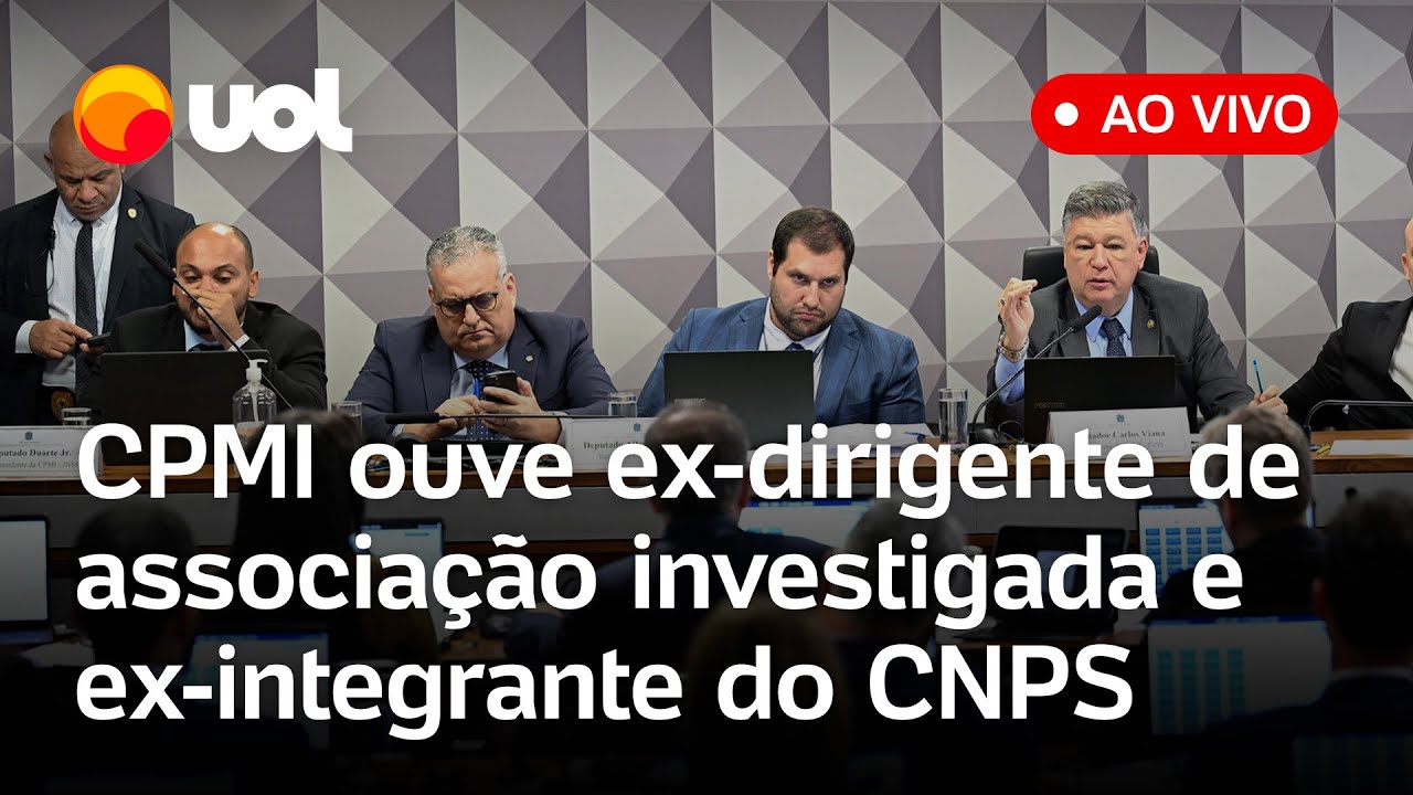 CPMI do INSS ouve ex-integrante do Conselho Nacional de Previdência Social; assista ao vivo
