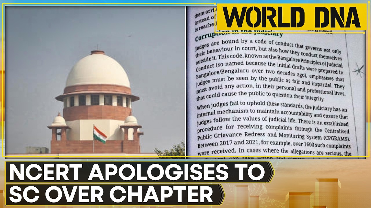 NCERT Chapter on Judiciary Sparks Row; Textbook Put on Hold After SC Rap | World DNA News