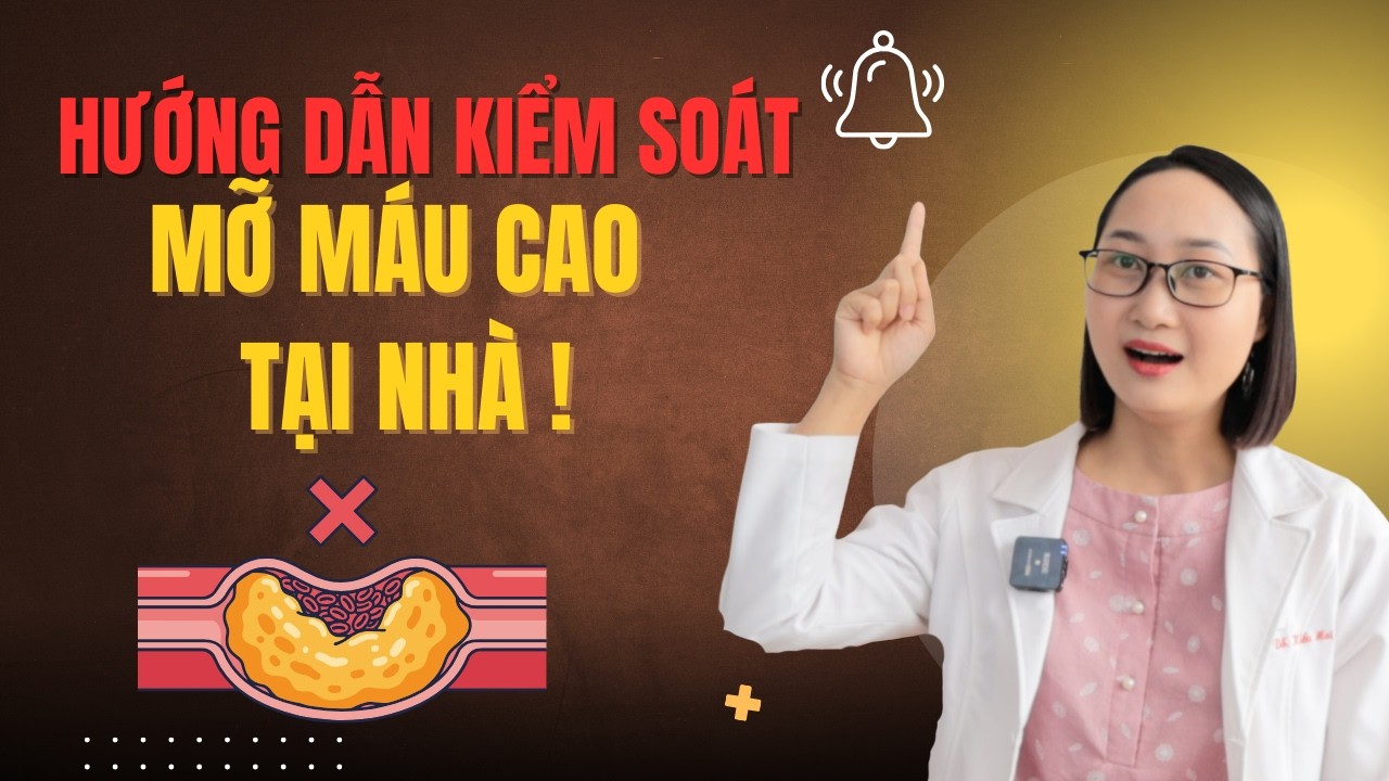 Hướng Dẫn Kiểm Soát Mỡ Máu Tại Nhà | Dược Sĩ Lan