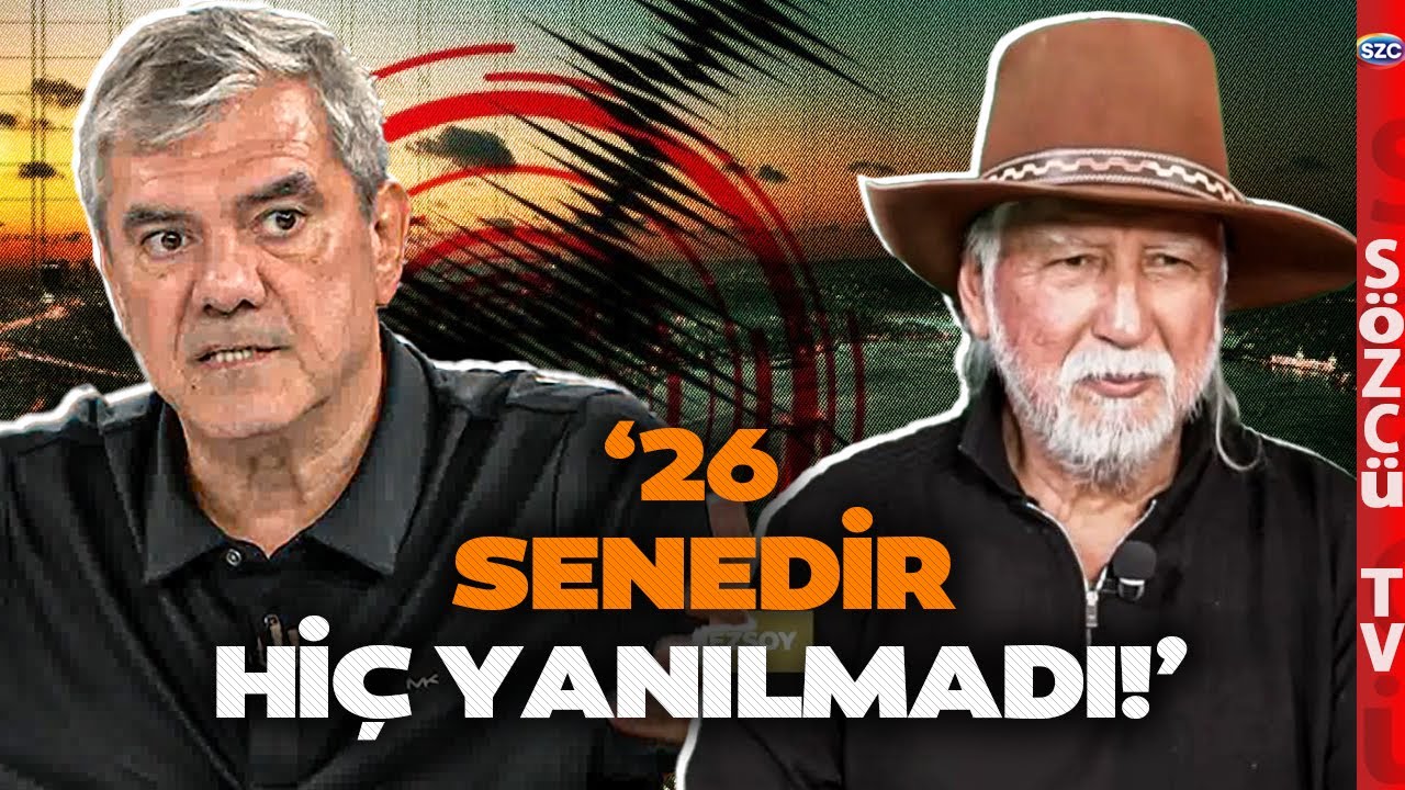 'Şener Üşümezsoy 26 Senedir Hiç Yanılmadı' Yılmaz Özdil Deprem Yarasını Deşti! Rant Detayını Anlattı