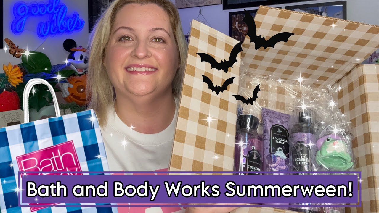 Bath and Body Works Summerween is here! | I Scream Float! 🙀🎃👀🍦