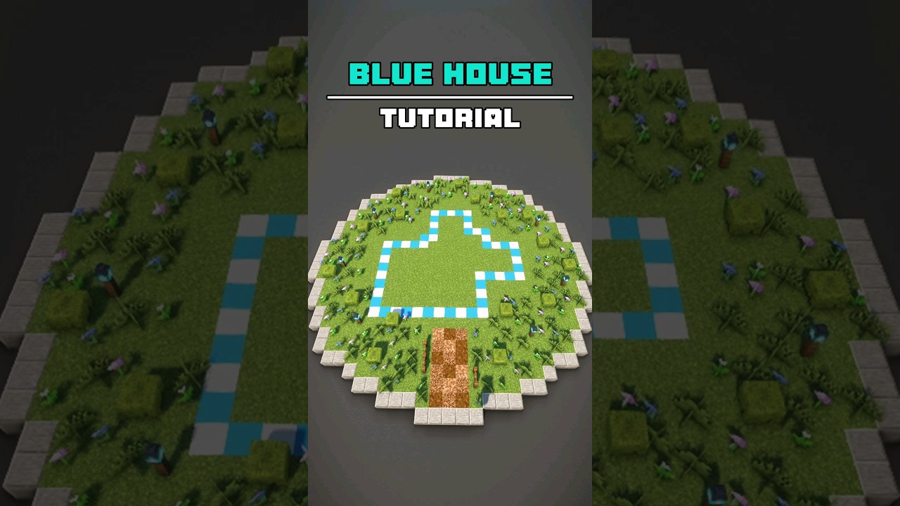 New Fantasy House Tutorial 🏗️ #minecraft