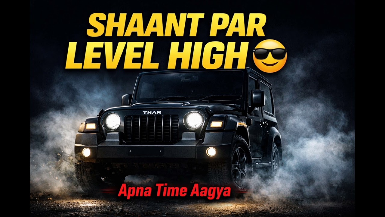 SHAANT PAR LEVEL HIGH 😎 |🔥 New Haryanvi Swag Song | Apna Time Aagya 🔥