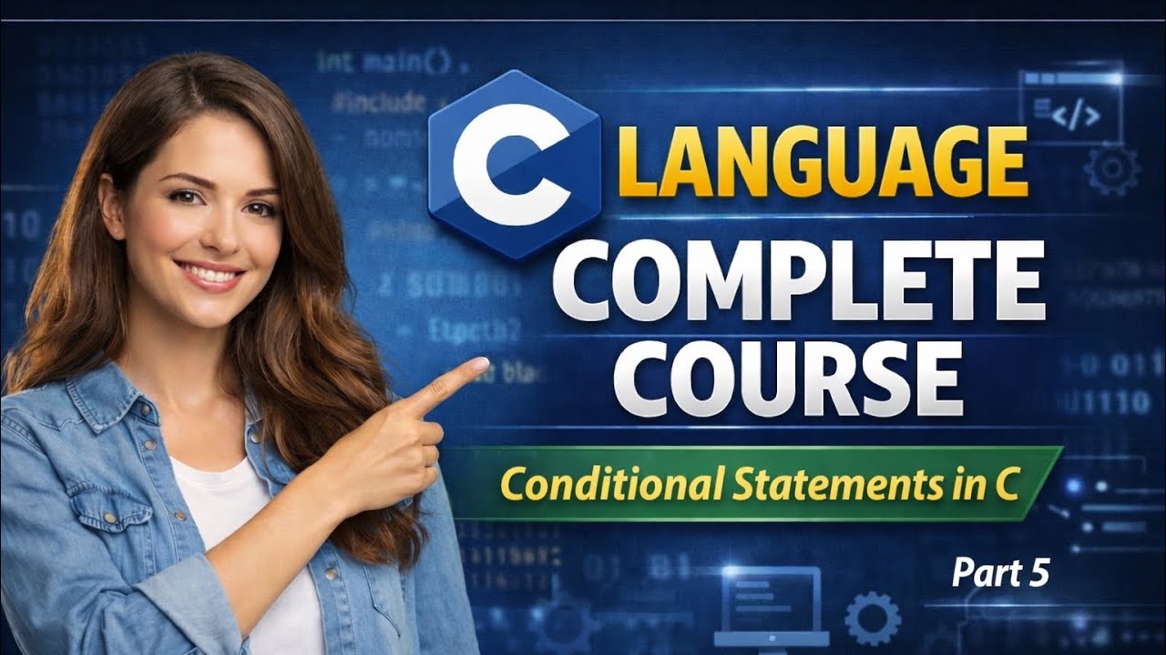 Conditional Statements in C | Lecture 5 | C Language Course