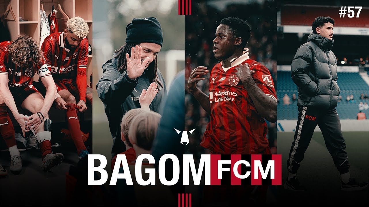 Big game in Copenhagen & Training with kids  | BAGOM FCM 57