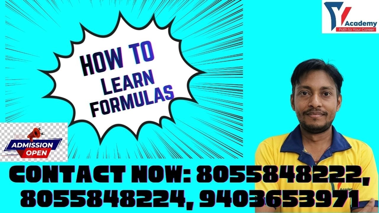 How to derive Formulas by Sharban Sir
