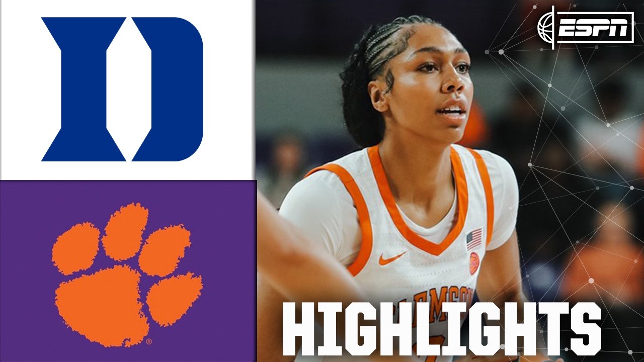 Duke Blue Devils vs. Clemson Tigers | Full Game Highlights | ESPN College Basketball