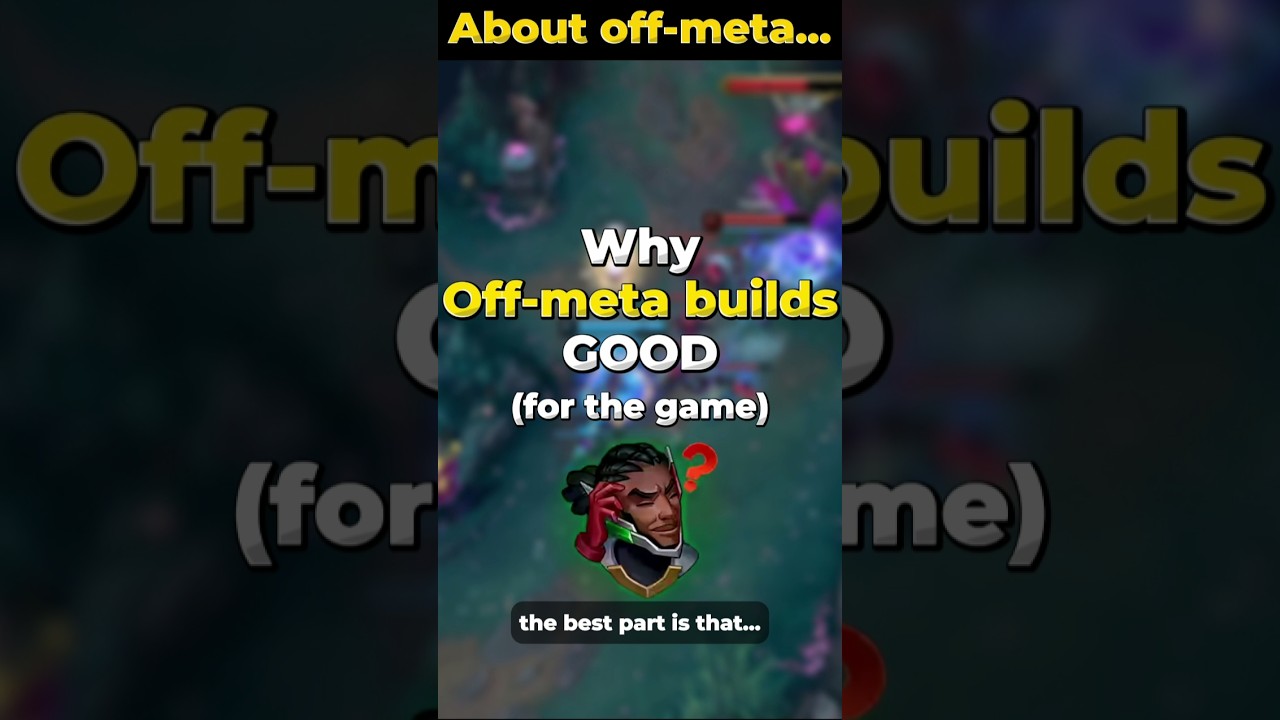 The Real Reason People Love Off-Meta Builds