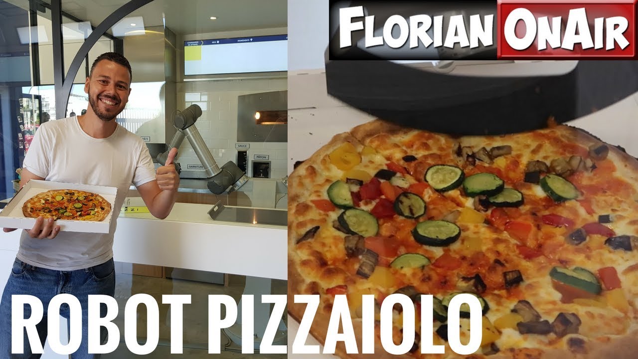 Le 1er ROBOT PIZZAIOLO au monde: ses PIZZAS sont elles bonnes?? - VLOG #622