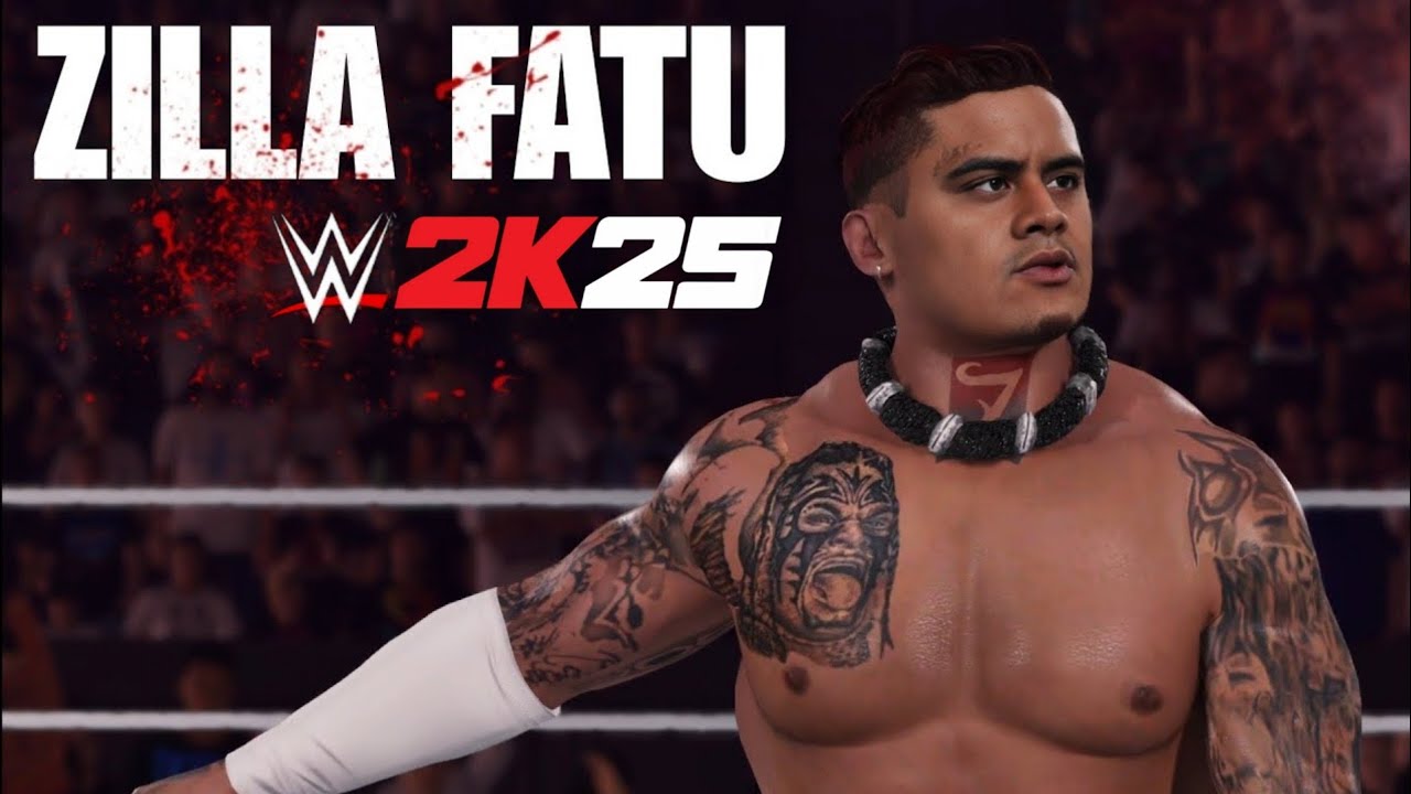WWE 2K25 - Zilla Fatu Full Entrance Concept | Samoan Dynasty | Bloodline Family Business !