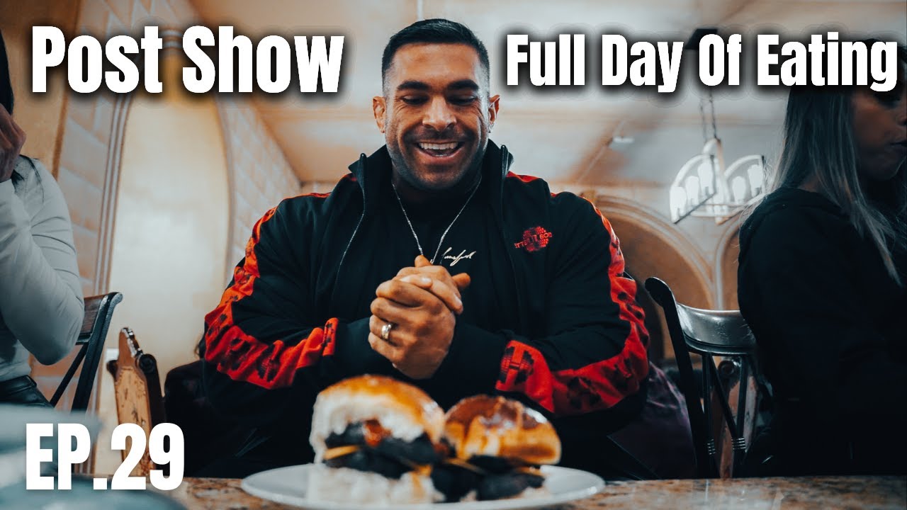 Derek Lunsford | Road To Olympia 2022 Ep.29 |  Full Day of Eating