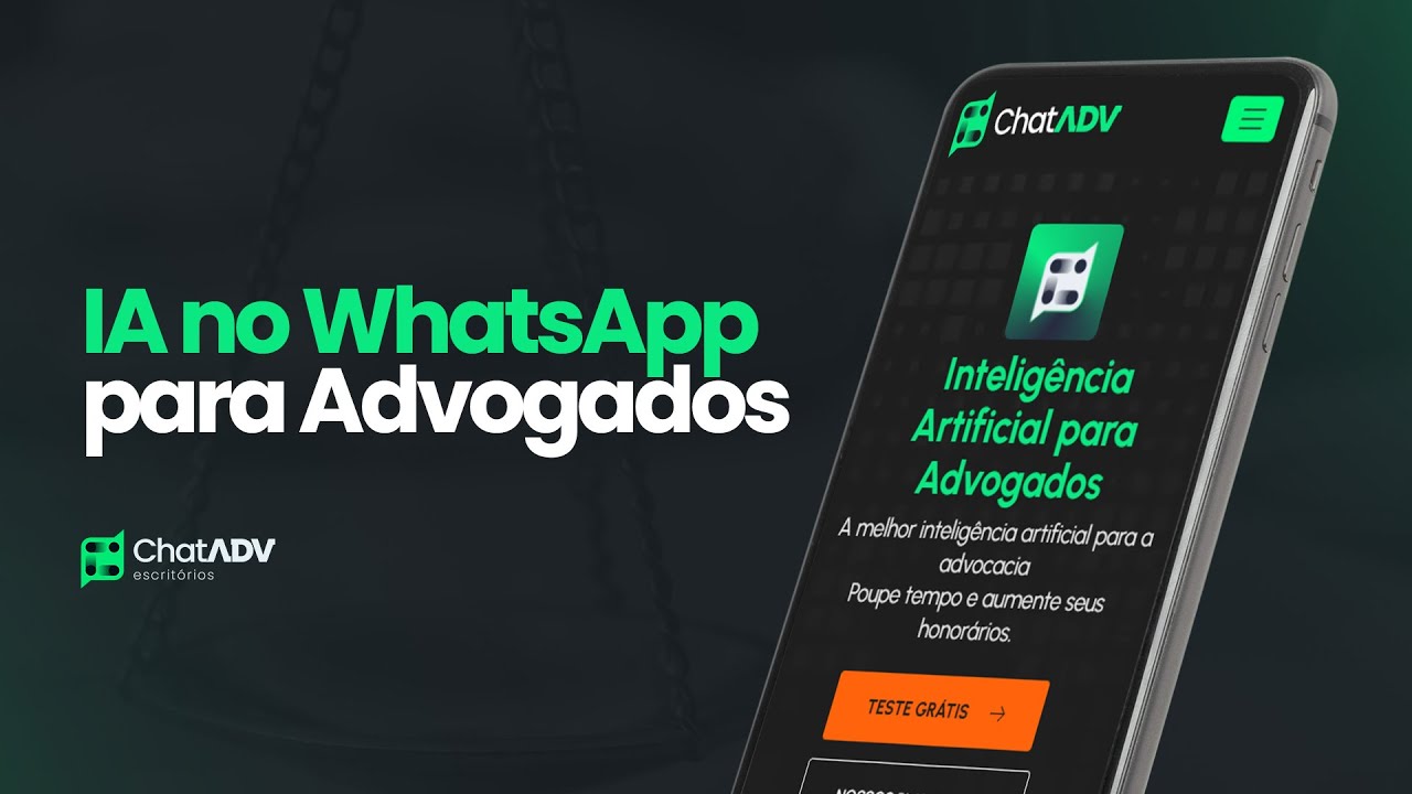 ADVOGADO, VOCÊ AINDA NÃO USA ESSA IA EM SEU WHATSAPP?