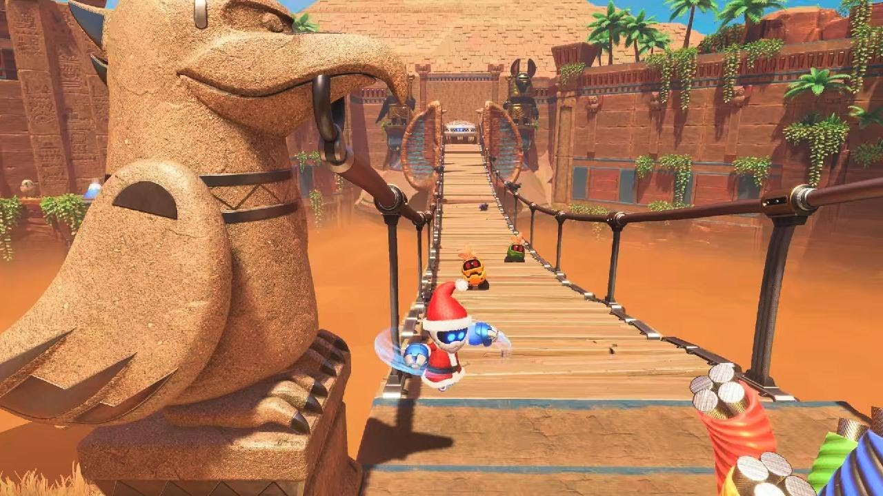 ASTRO BOT hieroglitch pyramid secret exit 1:57