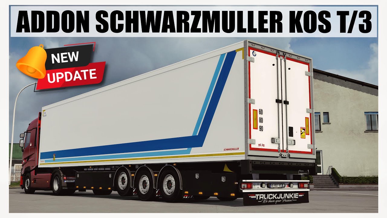 [ ETS 2 1.48 ] 🔹ADDON SCHWARZMULLER KOS T3/E | UPDATE🔹