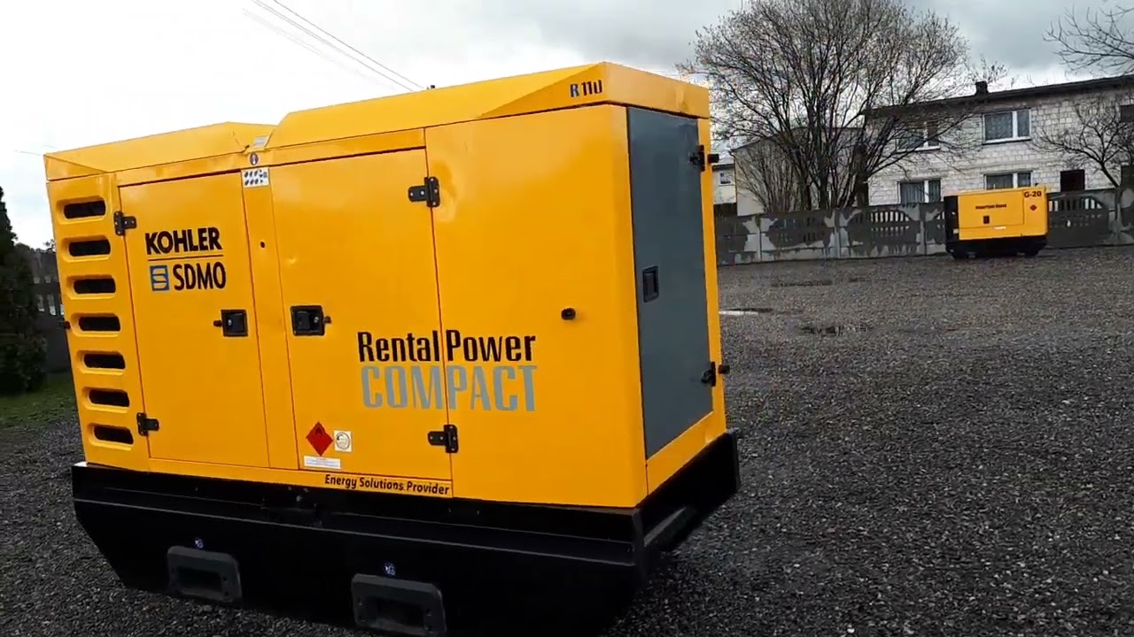 SDMO R-110 C3 100KVA JOHN DEERE 4045