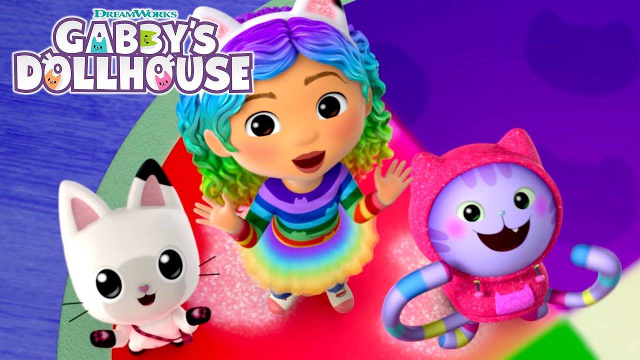 How to Solve a Puzzle with a DANCE PARTY! | GABBY'S DOLLHOUSE | Netflix