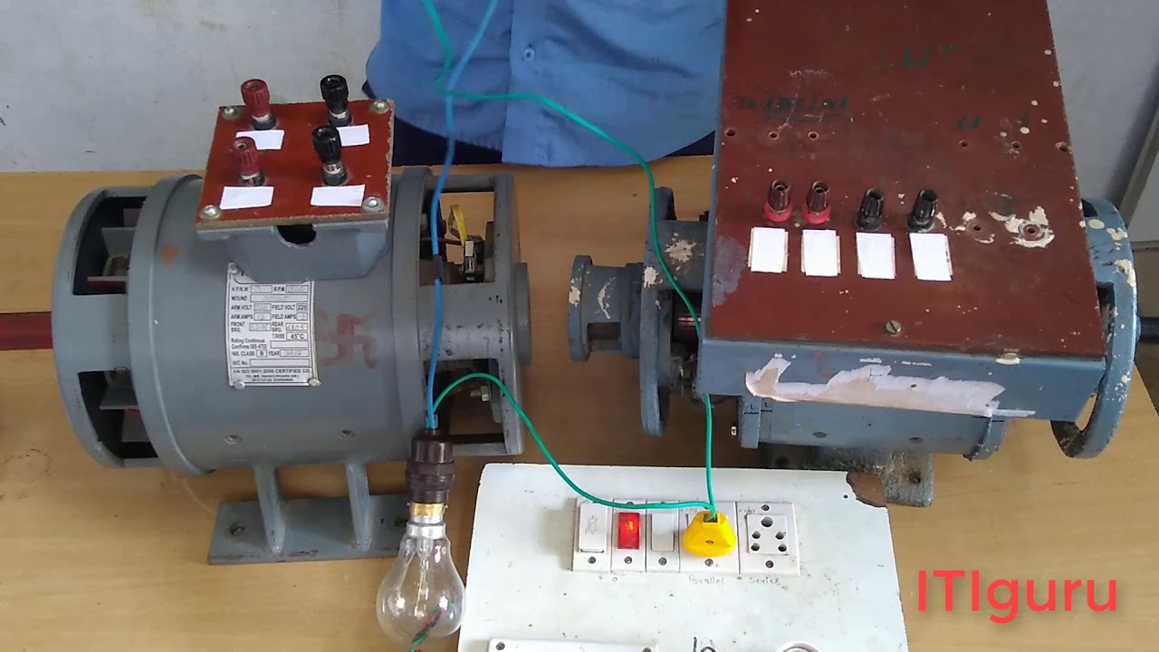 dc motor testing in hindi