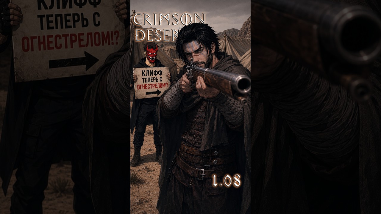 Crimson Desert &mdash; ПАТЧ 1.08! КЛИФФУ ДАЛИ ОГНЕСТРЕЛ!🔥 РУЧНАЯ ВИВЕРНА И РАЗВЕДЕНИЕ РЫБ!? #CrimsonDesert