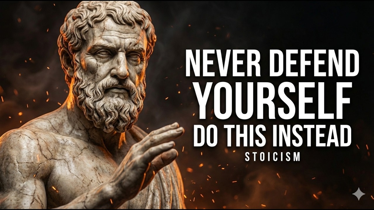 Never Defend Yourself—Do THIS Instead (They'll Regret It) | Stoicism